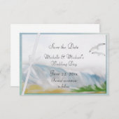 Strand Duinen Romance Save the Date (Voorkant / Achterkant)