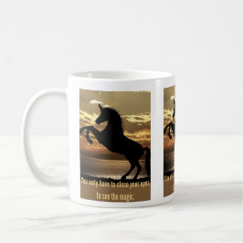 Strand eenhoorn plezier koffiemok