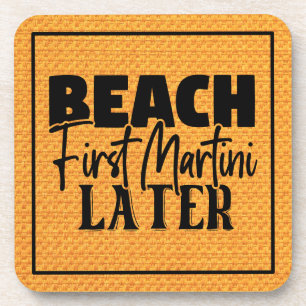 Strand eerste Martini later-76545 Bier Onderzetter