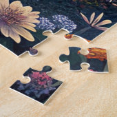 Strand en bloemen puzzel (Zijkant)