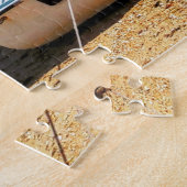 Strand en boten legpuzzel (Zijkant)