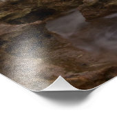 strand en golven van het Koraalpark Foto Afdruk (Hoek)