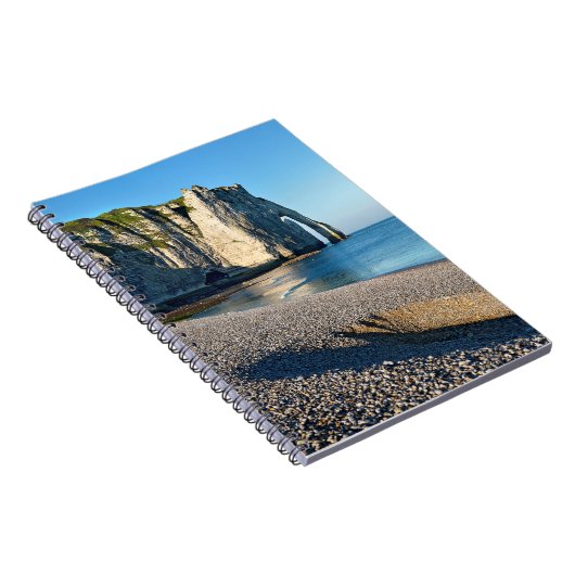 strand en klif van Etretat in France Postca Notitieboek (Rechterzijde)