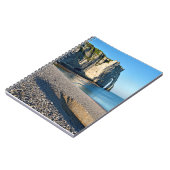 strand en klif van Etretat in France Postca Notitieboek (Linkerzijde)