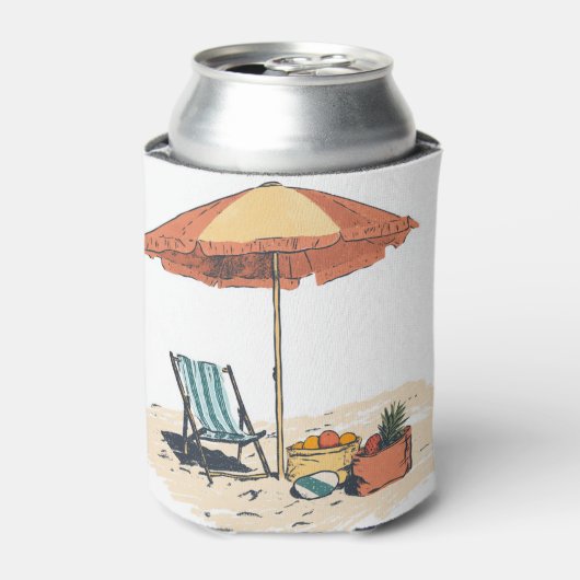 Strand en Koelbox sturen Blikjeskoeler (Blikje Voorkant)