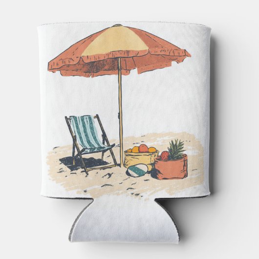 Strand en Koelbox sturen Blikjeskoeler (Achterkant)