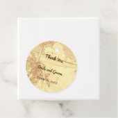  strand en palmbomen Etsen Gift Label (In situ)