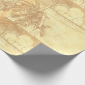  strand en palmbomen Etsen Gift Label Cadeaupapier (Hoek)