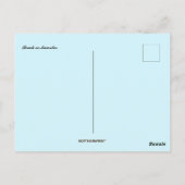 Strand en palmbomen op Mauritius Briefkaart (Achterkant)