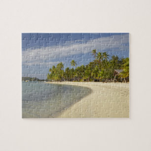 Strand en palmbomen, Plantation Island Resort Legpuzzel