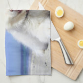 strand- en puppy Kitchen-handdoeken Theedoek (Quarter Fold)