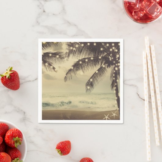  strand- en rivierpalmen servet (Insitu)