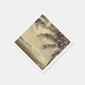  strand- en rivierpalmen servet (Hoek)