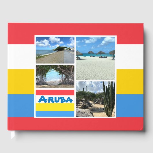Strand en woestijn Aruba Gastenboek (Voorkant)