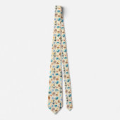 Strand en Zee leven thema patroon Stropdas (Voorkant)