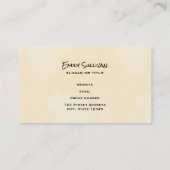 Strand en Zee leven thema patroon Visitekaartje (Achterkant)