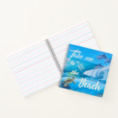 strand- en zeebioschilders notitieboek (Binnen)