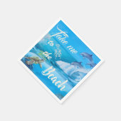 strand- en zeebioschilders servet (Hoek)