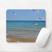 strand en zeegarren muismat (Met muis)