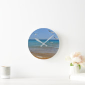 strand en zeegarren ronde klok (Huis)