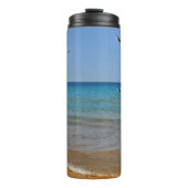 strand en zeegarren thermosbeker (Voorkant)