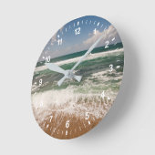 Strand En Zeelandschap Ronde Klok (Hoek)