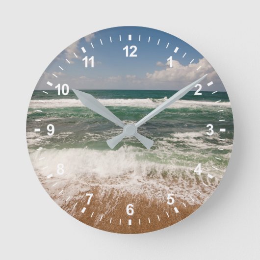 Strand En Zeelandschap Ronde Klok (Voorkant)