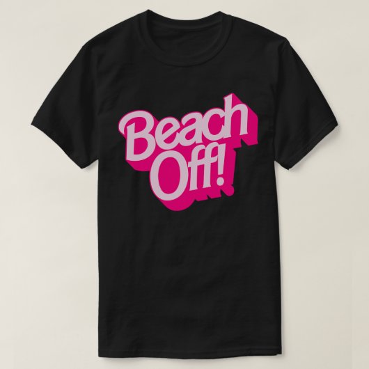 Strand eraf t-shirt (Design voorkant)
