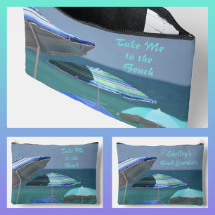 Strand Essentials Tropisch Blauwe Oceaan Zeegezich Etui