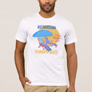Strand Familie Reünie T-shirt