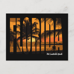 strand Fort Lauderdale Briefkaart