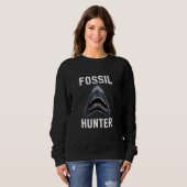 Strand Fossil Hunter Shark Teeth Collector Trui (Voorkant volledig)