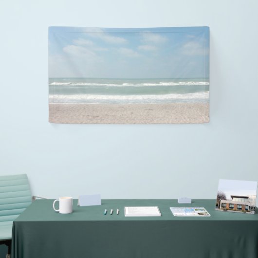 Strand Foto Achtergrond Banner (Beurs)