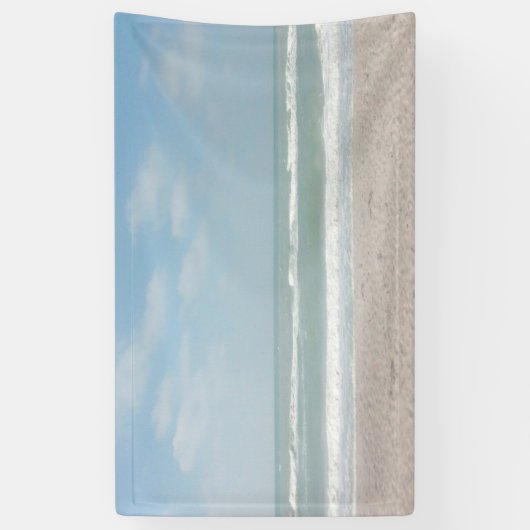 Strand Foto Achtergrond Banner (Verticaal)