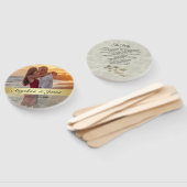 Strand foto bruiloft feest handwaaier (Niet-gemonteerd)