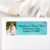 Strand Foto Waterverf Wash Etiket (Insitu)