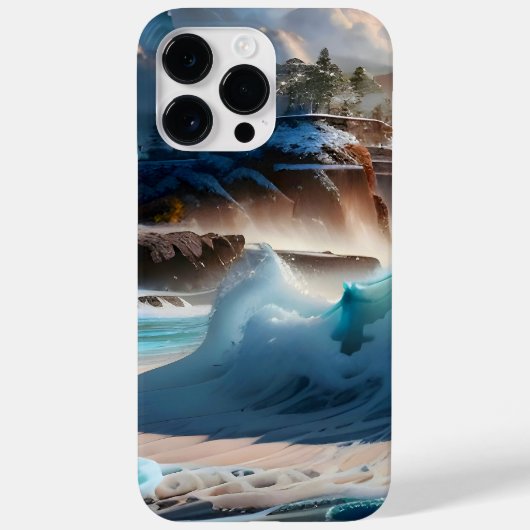Strand Front Ocean Waves Landschap 1 Case-Mate iPhone Case (Achterkant)