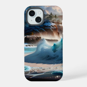 Strand Front Ocean Waves Landschap 1 iPhone 15 Case