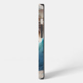 Strand Front Ocean Waves Landschap 1 iPhone Hoesje (Linkerkant)