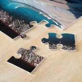 Strand Front Ocean Waves Landschap 1 Legpuzzel (Zijkant)