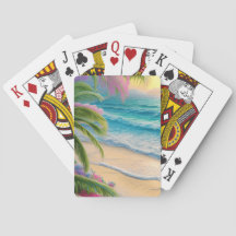 Strand Front Speelkaarten