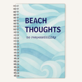 Strand Gedachten Journal | Strand Sfeer Notitieboek