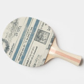 Strand-geïnspireerde Ping Pong Paddles Tafeltennisbatje (Zijkant)