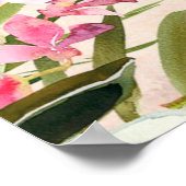 Strand gelofte vernieuwing feest welkom teken post poster (Hoek)