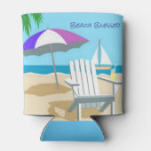 Strand Gezegende Koelbox Blikjeskoeler (Achterkant)