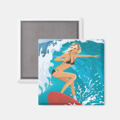 strand_girl_2.ai magneet (Voorkant / Achterkant)