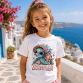 Strand Glam Zomer Schildpad T-Shirt