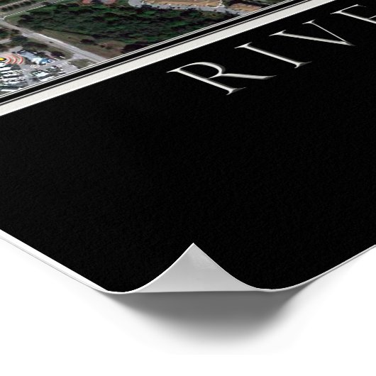 Strand Golf Course Bradenton Satellite Map Poster (Hoek)