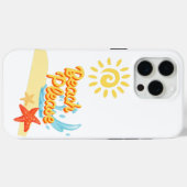 strand graag Case-Mate iPhone case (Achterkant (horizontaal))