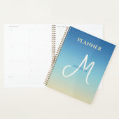 Strand Gradiënt Monogram Planner (Display)